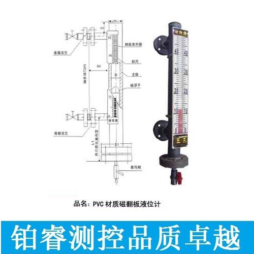 UHZ-58/C/PVC磁翻板液位計